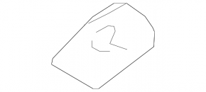 Hyundai Ioniq 20-22 lane keeping camera on the windshield