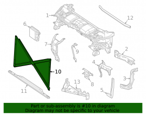 Mercedes W167 GLE 350 450 20-23 TV Strut
