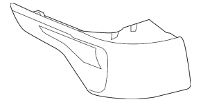 Land Rover Range Rover Sport 14-17 right outer fender light