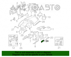 Mercedes W164 ML wood dashboard trim