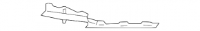 Bumper grille right VW Jetta 19- GLI
