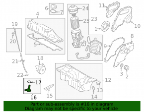 Volvo S60 11-18 Engine Oil Level Sensor