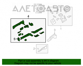 Front Right Quarter Chrysler 200 11-14