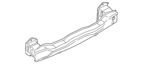 Rear bumper reinforcement BMW X3 G01 18-21 without towbar