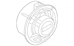 Front left door speaker VW Passat b7 12-13 USA Fender, broken