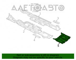 Rear Bumper Guard Chrysler 300 11-