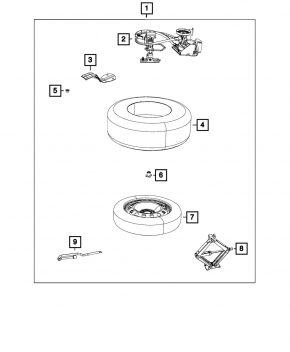 Jack Fiat 500L 14-19