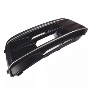 Right front bumper grille for Audi Q5 80A 18-19 with chrome and plug
