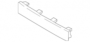 Front bumper cover for Audi A4 B9 17-19