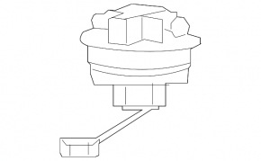 Fuel tank valve Porsche Panamera 12-16