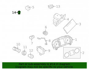 Light sensor Land Rover Range Rover Velar 18-26