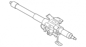 Steering column Subaru XV Crosstrek 18-23