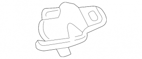 Left tailgate hinge Chevrolet Cruze 17-19