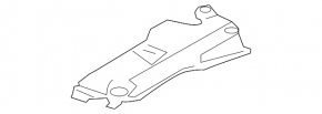 Left engine cover for Lexus GS300 GS350 GS430 06-11