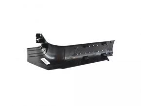 Door sill trim front left Jeep Cherokee KL 14 - black with chrome, scratches