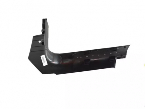 Door sill trim front left Jeep Cherokee KL 14 - black with chrome, scratches