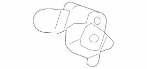 Trunk door hinge left Honda HR-V 16-22