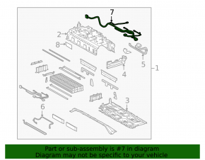 Lexus Hs250h 10-11 engine wiring