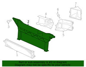 Porsche Panamera 12-13 radiator grille frame