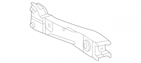TV Upper Bar Bracket Left Mercedes W167 GLE 350 450 20-23