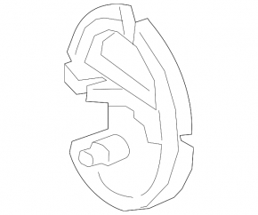 Mercedes C-Class W205 19-21 Cruise Radar Bracket