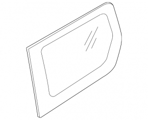 Window blind glass rear left Ford Transit Connect MK2 13-