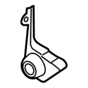 Left barrel mounting bracket for Ford Mustang mk6 15-3.7, 2.3T