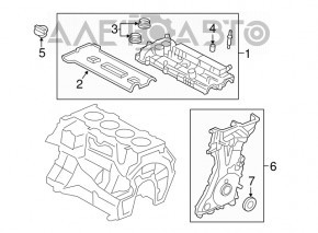 Oil filler cap Ford Focus mk3 11-18