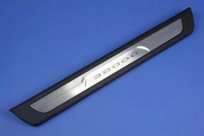 Door sill trim front left Dodge Durango 11-13 gray, with chrome