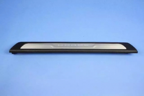 Door sill trim front left Dodge Durango 11-13 gray, with chrome