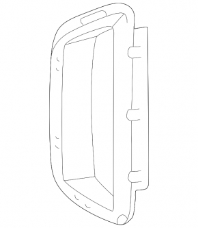 Right front bumper grille for BMW 4 Series G26 22-26