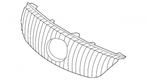 Radiator grille grill Lexus IS250 IS300 IS350 06-08