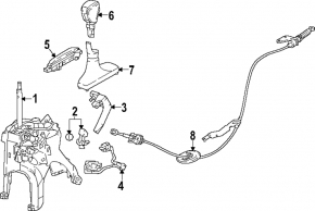 Honda Accord 23- Gearbox Shifter