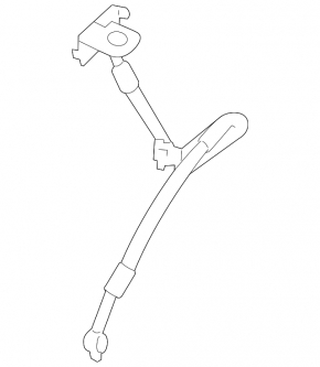 Front right brake hose Hyundai Sonata 15-19 for R17