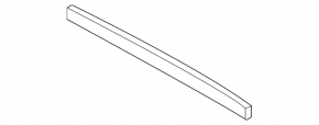 Rear hood seal for Audi Q5 8R 09-17
