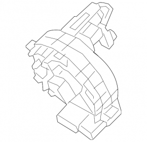 Kia Soul 14-19 steering wheel assembly without heating