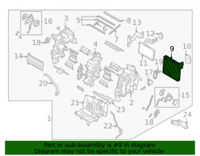 Hyundai Tucson 22-25 Evaporator