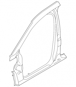 Lincoln MKC 15-19 right center pillar