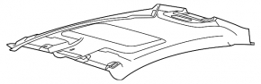 Ford Fiesta 11-19 Headliner Without Sunroof 4d