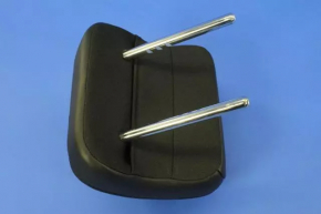 Rear center headrest for Nissan Leaf 13-17, black leather