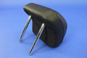 Rear center headrest for Nissan Leaf 13-17, black leather