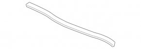 Mercedes W213 E 300/350/400/450 17-20 front hood seal on bumper