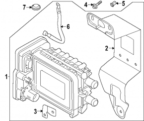 Electric heater Polestar 2 21-
