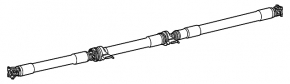 Drive shaft driveshaft Toyota Highlander 20-24 AWD