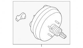 Nissan Murano Z52 15-18 Vacuum Booster