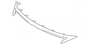 Chrome grille trim for Lexus CT200h 11-13 pre-restyling