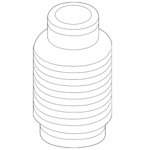 Shock absorber boot front left Kia Forte 19-24