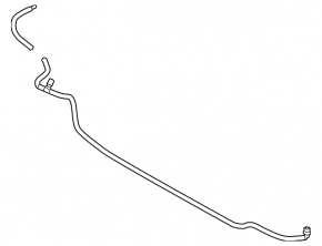Headlight washer hose BMW X3 F25 11-14