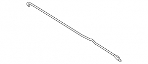 Right trunk lid hinge torsion bar for Hyundai Elantra AD 19-20