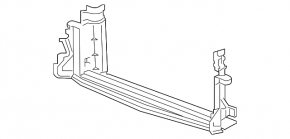 Chevrolet Volt 16 lower radiator deflector - broken mount